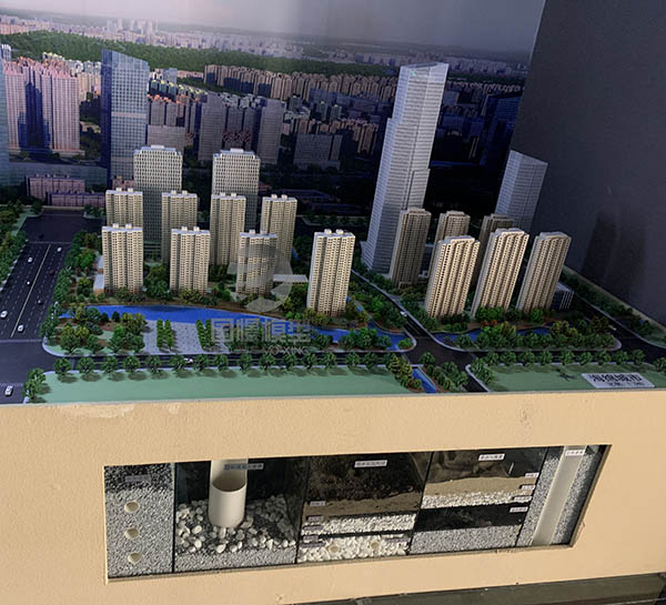 九龙县建筑模型