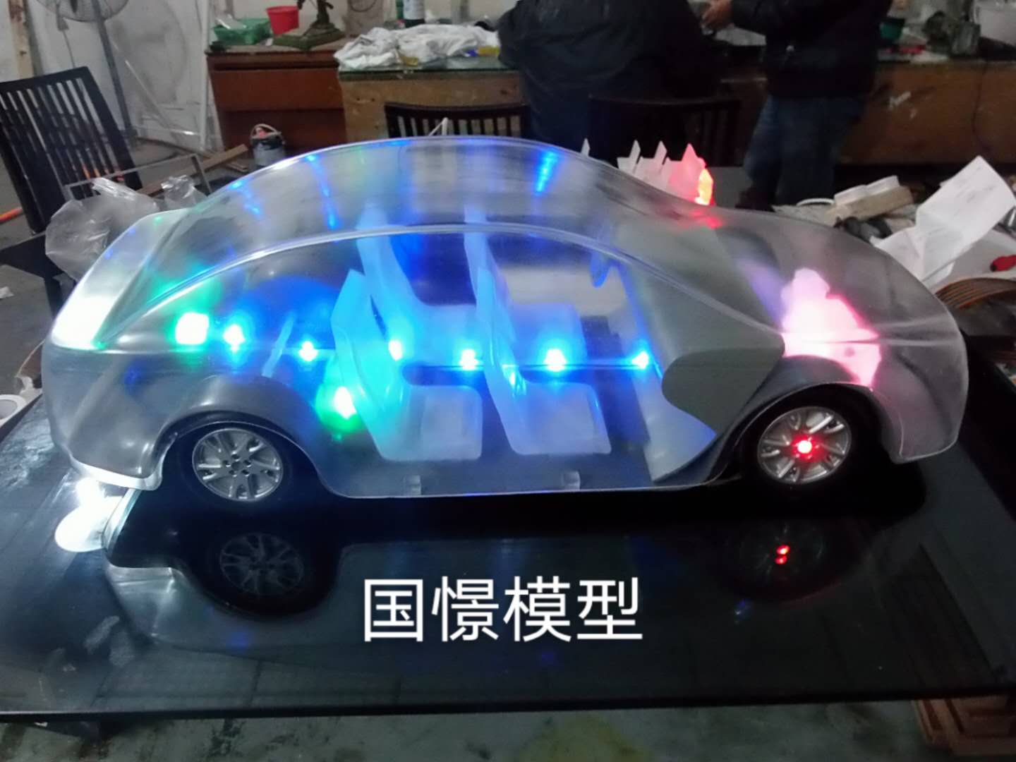 九龙县透明车模型